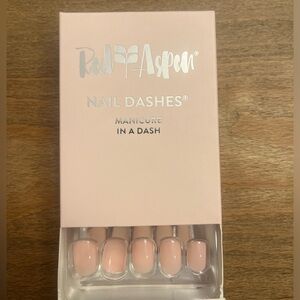 Red Aspen Nail Dashes in Kathryn and the Ballet Slipper